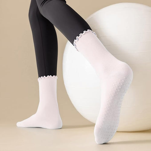 3 Pairs Pilates Socks with Grips