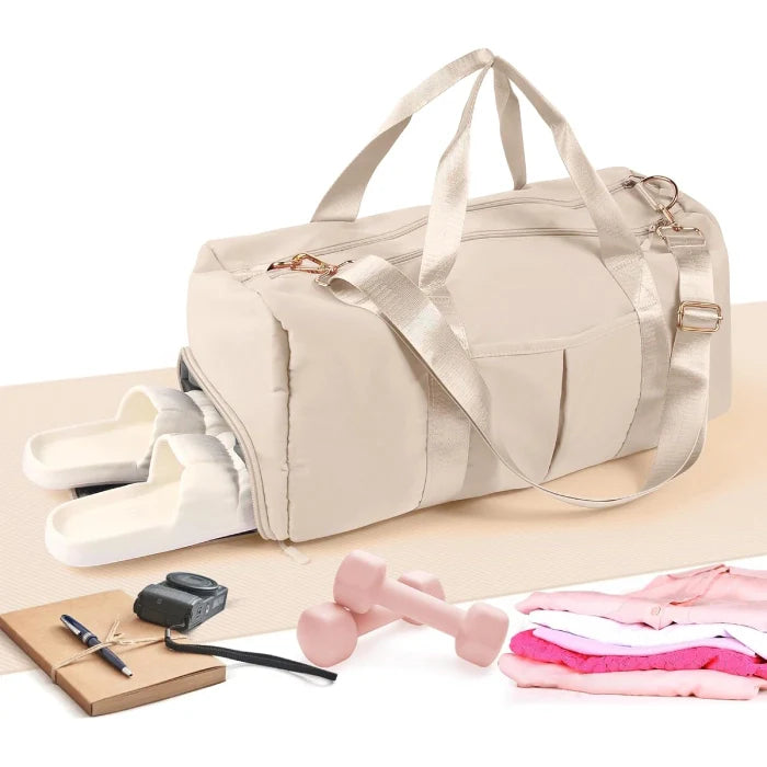 Beige Waterproof Bag