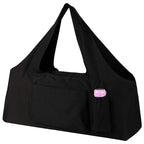 Large Yoga Mat Bag with Strap - Black