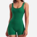 Green - Women’s One-Piece Workout Jumpsuit