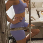 Seamless High-Waisted Workout Shorts - Pack of 3