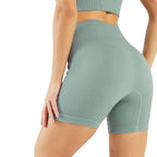 3 Piece Seamless High-Waisted Workout Shorts