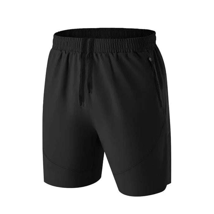 Black - Sports Quick Dry Running & Yoga Training Shorts