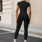Black - 2-Piece Workout Set for Women